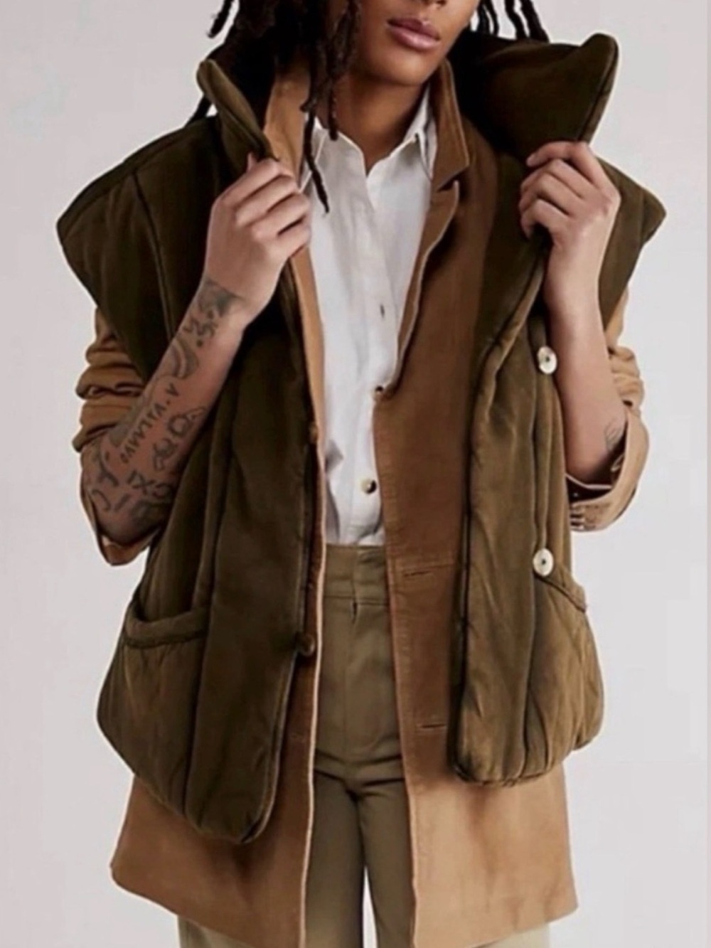 Free People Roll With Us Puffer Vest -Brand New With Tags